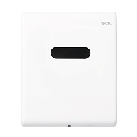 TECE 9242354 TECEplanus Urinal, 6V батарея, белый матовый,панель смыва с инфракрасным датчиком для писсуара