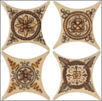 Декоративный элемент Azulev Cross EstrellaChelseaBeige6.7x6.7 купить недорого в интернет-магазине Керамос