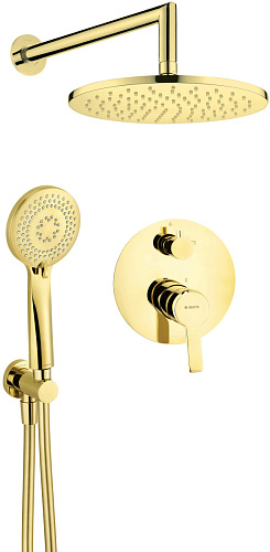 Набор Deante NAC_Z9QP Arnika для душа скрытого монтажа, золото Набор Deante NAC_Z9QP Arnika для душа скрытого монтажа, золото