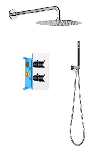 Душевой комплект Aquatek AQ1376CR Европа Set 3 в 1, хром Душевой комплект Aquatek AQ1376CR Европа Set 3 в 1, хром