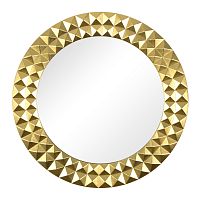 Зеркало Migliore 30582 круглое D80х3.5 см, золото