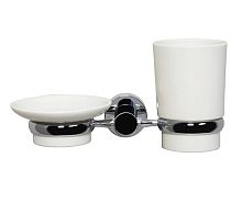 WasserKRAFT K-28226 Держатель стакана и мыльницы WasserKRAFT K-28226 Держатель стакана и мыльницы