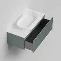 Тумба с раковиной La Fenice Terra NFNC-01-TER-G-100-3-M-GG