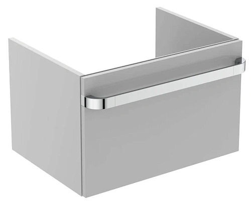 Тумба Ideal Standard R4301FA Tonic II для раковины 50х36 см, подвесная, Glossy light grey (светло-серый глянцевый) Тумба Ideal Standard R4301FA Tonic II для раковины 50х36 см, подвесная, Glossy light grey (светло-серый глянцевый)
