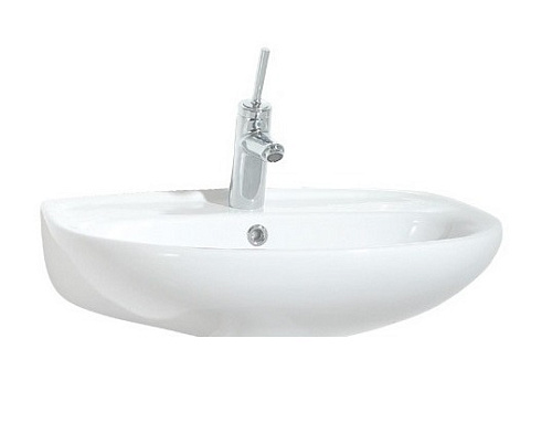 Раковина Creavit SD065-00CB00E-0000 Sedef подвесная 65.8х50.5 см, белый Раковина Creavit SD065-00CB00E-0000 Sedef подвесная 65.8х50.5 см, белый