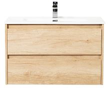 База BelBagno KRAFT-800-2C-SO-RNN под раковину 80х46 см, подвесная, Rovere Nebrasca Nature (натуральный дуб Небраска)