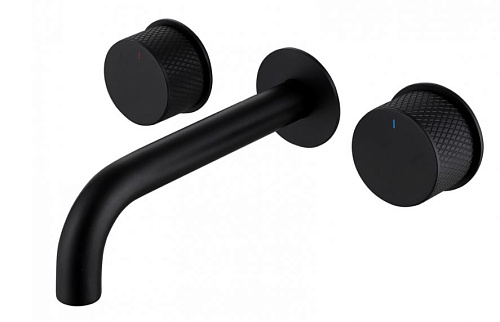 Смеситель для раковины, настенный Abber Rund AF81122B Смеситель для раковины, настенный Abber Rund AF81122B