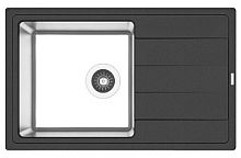 Мойка для кухни Florentina 21.395.D0780.302 Комби 78х48 см, антрацит