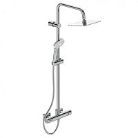 Душевая система Ideal Standard A6985AA Idealrain Cube Evo  с термостатическим смесителем, Chrome (хром) Душевая система Ideal Standard A6985AA Idealrain Cube Evo  с термостатическим смесителем, Chrome (хром)