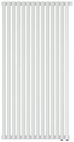 Радиатор Сунержа 30-0322-1214 Эстет-00 отопительный н/ж EU50 1200х630 мм/ 14 секций, матовый белый