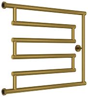 Полотенцесушитель водяной Сунержа 051-4052-5065 High-Tech Model L+, 500х650 мм, состаренная латунь