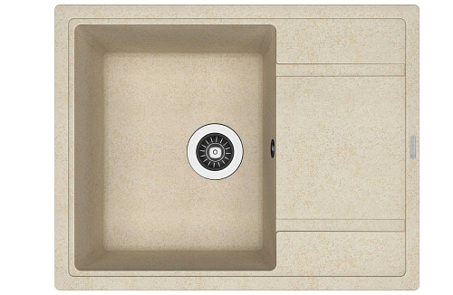 Мойка для кухни Florentina 20.125.C0650.104 Липси 65х51 см, с крылом, бежевая снят с производства