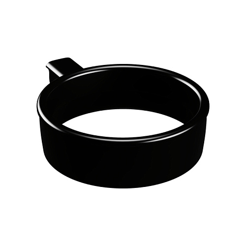 Burgbad ACJW001 VRY Держатель фена, цвет черный матовый