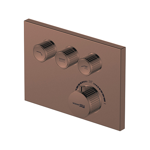 Смеситель для ванны/душа WasserKRAFT Asphe 7700 7758 Thermo