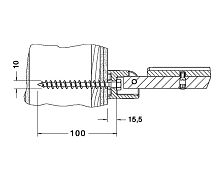 Крепежный комплект № 9 Keuco 34995000200 Plan Care, хром