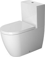 Бачок Duravit 938000005 Me by Starck с механизмом двойного смыва, хром, 6/3 л для подключения справа или слева, 39x18 см, белый