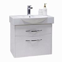 Тумба Акватон 1A196901IF010 Инфинити 65 под раковину, 61х35 см, белый/хром глянец