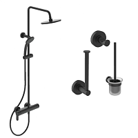 Душевая система Ideal Standard BL750S1 Cerafine O  с аксессуарами, черный шелк