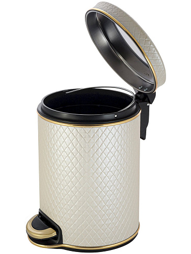 Ведро для мусора Geralis V-NCLG-B - купить в Санкт-Петербурге, цена на Ведро для мусора Geralis V-NCLG-B в интернет-магазине Керамос Ведро для мусора Geralis V-NCLG-B купить недорого в интернет-магазине Керамос