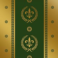 Декор Ape Capricho De Los Zares FabergeVerdeBotella 20x20