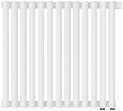 Радиатор Сунержа 30-0312-5013 Эстет-11 отопительный н/ж EU50 500х585 мм/ 13 секций, матовый белый