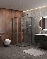 Душевой уголок Cezares MOLVENO MOLVENO-A-22-90+30-C-GM-IV