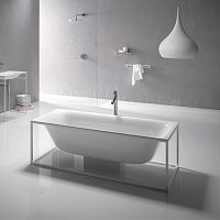 Ванна Bette 3452-000 PLUS Lux SHAPE покрыта эмалью снаружи и изнутри, Glaze Plus белая, 180х80х45