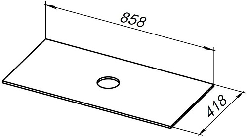 Столешница Allen Brau LIBERTY 1.33008.G-S купить недорого в интернет-магазине Керамос