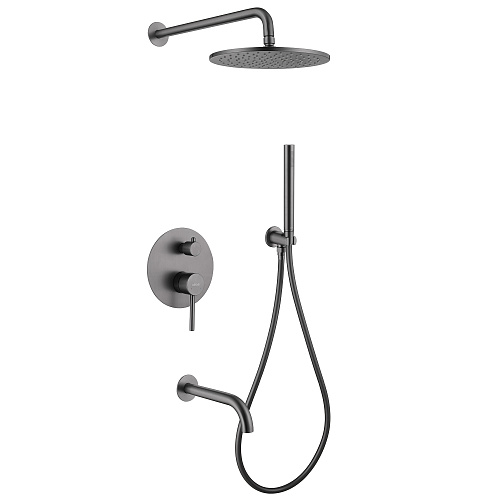 Душевая система Abber WASSER KREIS AF8117NG Душевая система Abber WASSER KREIS AF8117NG