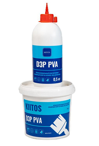 Клей Kiitos ПВА D3P столярный 1 кг