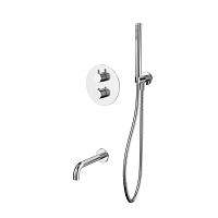 Смеситель скрытого монтажа Whitecross Y brushed nickel YSET10NIB