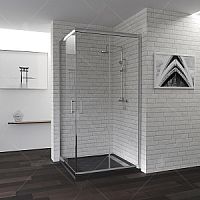 Душевой угол квадратный RGW PA-30 100х100х190 прозрачное 12083000-11