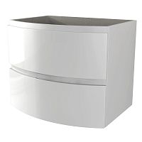 Тумба под раковину Cezares 44220 VAGUE с двумя выдвижными ящиками 69х52 см, белый
