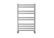 Полотенцесушитель водяной Aquatek AQ KO1080CH Поларис П10 50х80 см, подключение нижнее/диагональное, хром