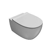 Чаша подвесного унитаза Globo MDS02.BI 4ALL 54*36 см, с системой скрытого крепежа, цвет белый