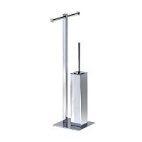 Стойка для туалета. бумагодержатель и ершик Pomdor 38 Metric 38.19.01.002