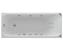 Ванна Aquatek ALF170-0000007 Альфа акриловая 170х70 см, с фронтальным экраном, белая