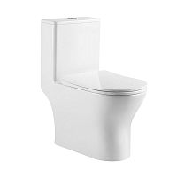 Унитаз-моноблок BelBagno LOUNGE BB8618CPR-MN/SC Унитаз-моноблок BelBagno LOUNGE BB8618CPR-MN/SC