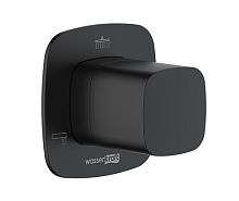 Переключатель WasserKraft A265 Nuthe на 3 выхода, черный Soft-touch Переключатель WasserKraft A265 Nuthe на 3 выхода, черный Soft-touch