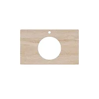 Столешница Kerama Marazzi PL5.SG560420R\80 Plaza Modern для накладных раковин, 80 см, Риальто/песочный Столешница Kerama Marazzi PL5.SG560420R\80 Plaza Modern для накладных раковин, 80 см, Риальто/песочный
