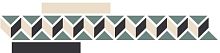Неглазурованный керамогранит TOPCER Victorian Designs EstorilGreenBorder