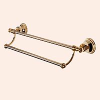 TW Harmony 012, полотенцедержатель двойной 58см, цвет держателя: золото,TWHA012oro