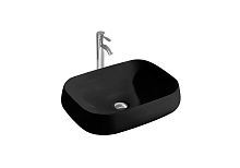 Раковина Aquatek AQ5526-MB для установки на столешницу, 56х42 см, черный матовый Раковина Aquatek AQ5526-MB для установки на столешницу, 56х42 см, черный матовый