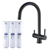 Смеситель для кухни Swedbe SELENE PLUS K8042BK Смеситель для кухни Swedbe SELENE PLUS K8042BK