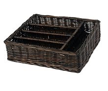 Корзина для белья WasserKRAFT WB-190-L Neime 33х29 см, коричневая Корзина для белья WasserKRAFT WB-190-L Neime 33х29 см, коричневая