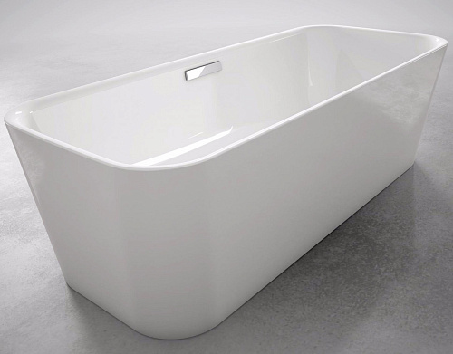 Ванна свободно-стоящая Bette 3480-000 CFXXK PLUS Art, с самоочищающимся покрытием Glaze Plus, цвет белый, 180х75 снят с производства