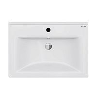 Раковина AM.PM M85AWCC0652WG X-Joy, мебельная, керамическая, 65х45 см, встроенная, белый глянец