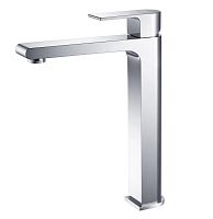 Смеситель Aquatek AQ1404CR Лира для раковины, без донного клапана, хром