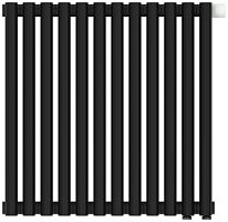 Радиатор Сунержа 31-0312-5012 Эстет-11 отопительный н/ж EU50 500х540 мм/ 12 секций, матовый черный Радиатор Сунержа 31-0312-5012 Эстет-11 отопительный н/ж EU50 500х540 мм/ 12 секций, матовый черный