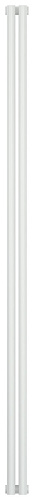 Радиатор Сунержа 12-0302-1802 Эстет-11 отопительный н/ж 1800х90 мм/ 2 секции, белый